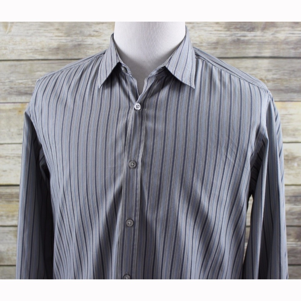Hugo Boss Lucas Striped Shirt LG